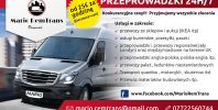 Przeprowadzki i przewozy lokalne, miedzymiastowe oraz do Polski
